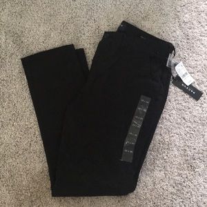 NWT black slim fitting pants